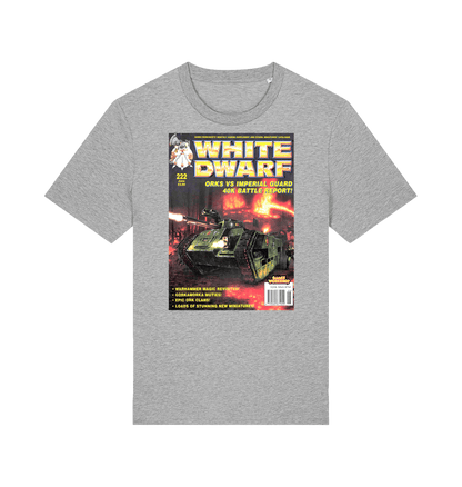 Heather Grey Printed T-shirt Front