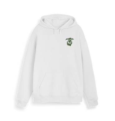 White Premium Orruk Warclans Ironjawz Brute Double Print Hoodie