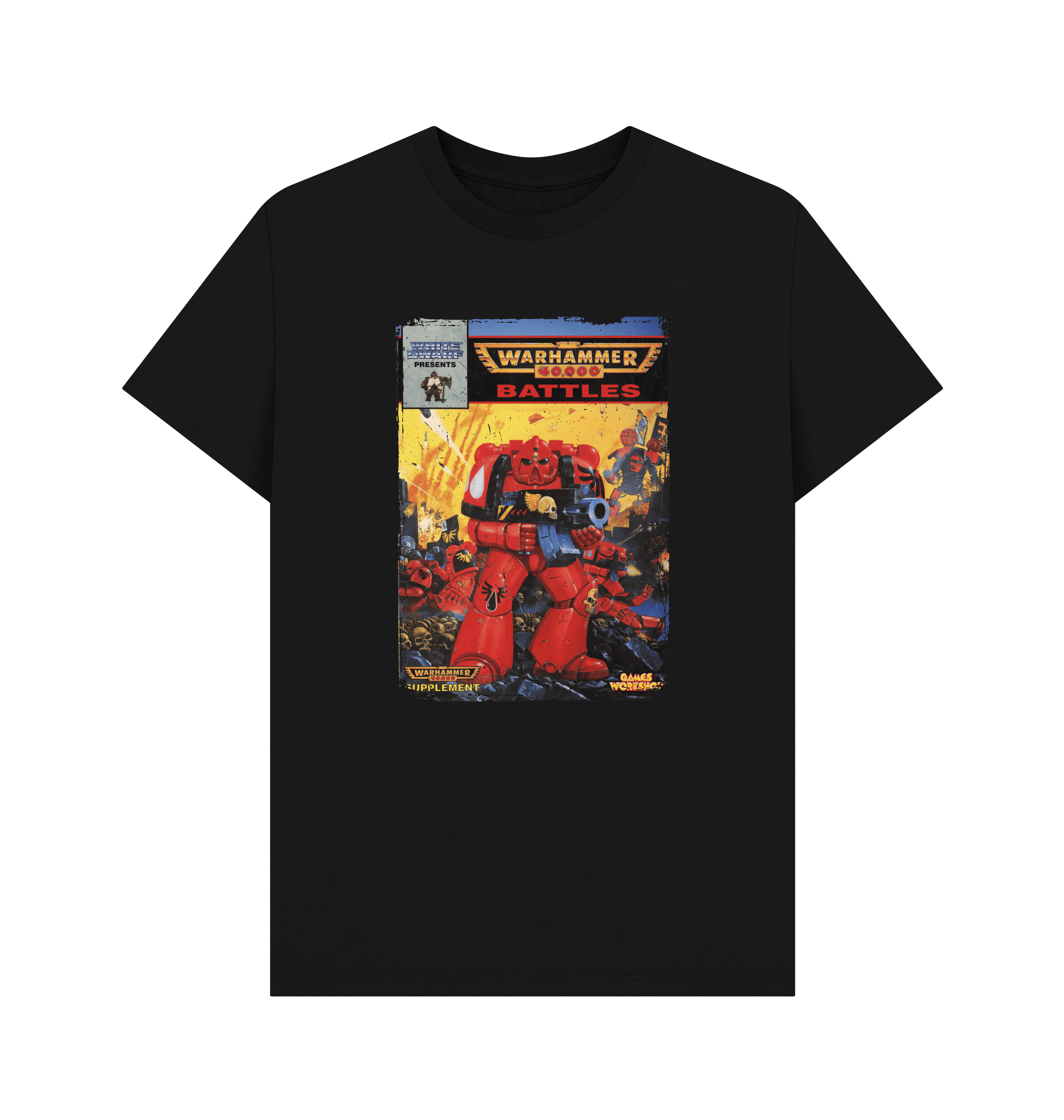 Black Warhammer 40,000 2nd Edition: Battles T Shirt
