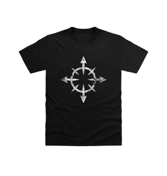 Black Chaos Daemons Battleworn Insignia T Shirt