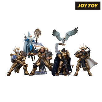 JoyToy Warhammer Age of Sigmar Action Figure - Stormcast Eternals, The Blacktalons Collection (1/18 Scale) & Exclusive T Shirt Preorder