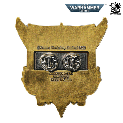 Starforged Warhammer 40,000 Roboute Guilliman Indomitus Crusade Campaign Pin Badge