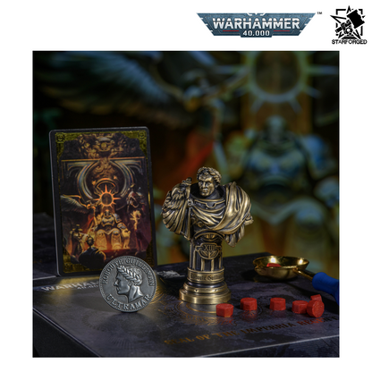 Starforged Warhammer 40,000 Seal of the Imperial Regent Roboute Guilliman Busts