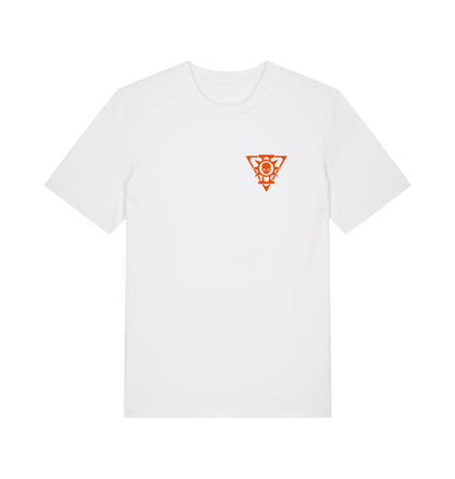 White Printed T-shirt Front