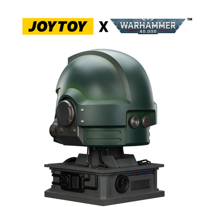 JoyToy Warhammer 40,000: Dark Angels Mk X Helmet and Display Stand (1:1 Scale) Preorder