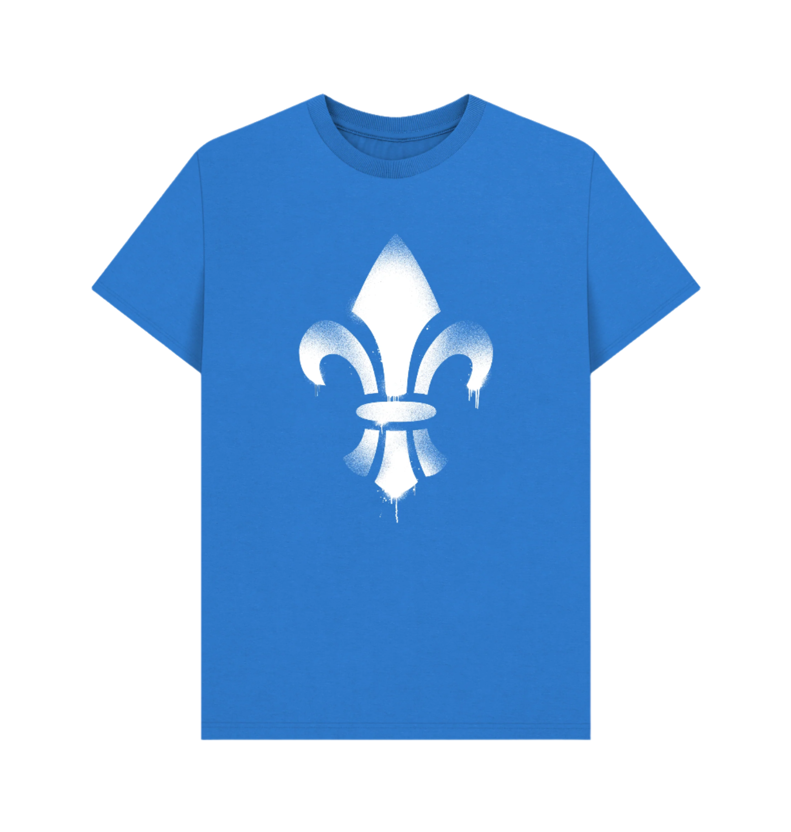 Bright Blue Adepta Sororitas Graffiti Insignia T Shirt
