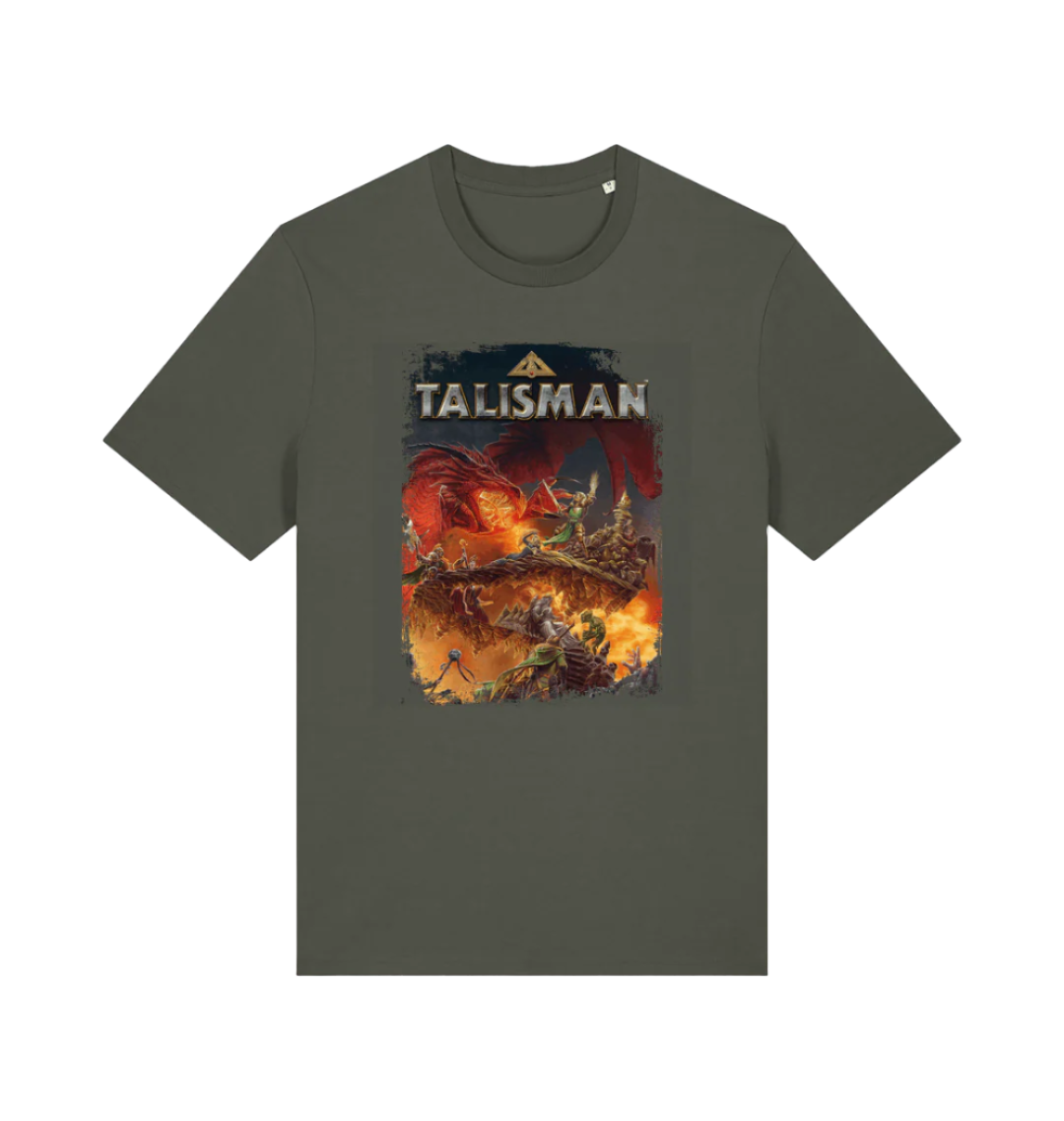 Khaki Printed T-shirt