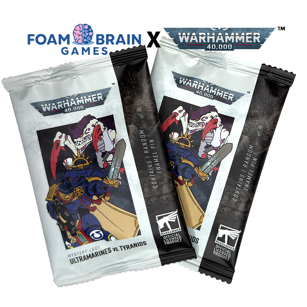 Warhammer 40,000 Mystery Loot: Ultramarines vs. Tyranids Enamel Pin