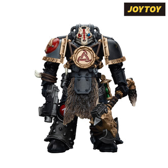 JoyToy Warhammer The Horus Heresy Action Figure - Space Wolves, Deathsworn Pack, Deathsworn 1 (1/18 Scale) Preorder