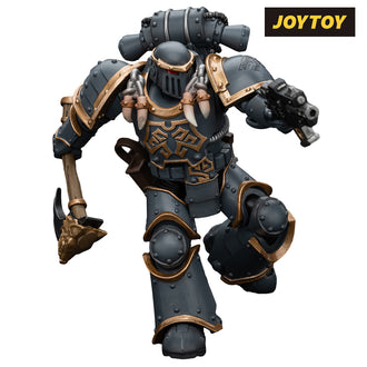 JoyToy Warhammer The Horus Heresy Action Figure - Space Wolves Grey Slayer Pack, Grey Slayer 1 (1/18 Scale) Preorder