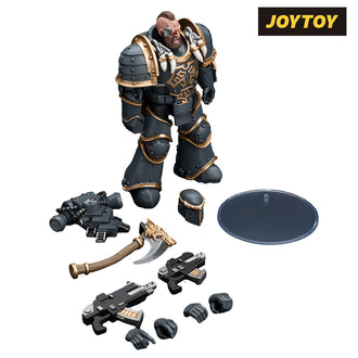 JoyToy Warhammer The Horus Heresy Action Figure - Space Wolves Grey Slayer Pack, Grey Slayer 2 (1/18 Scale) Preorder