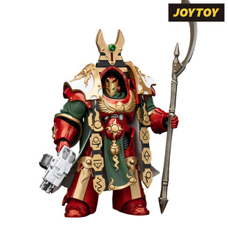 JoyToy Warhammer The Horus Heresy Action Figure - Thousand Sons, Legion Praetor in Cataphractii Terminator Armour (1/18 Scale) Preorder