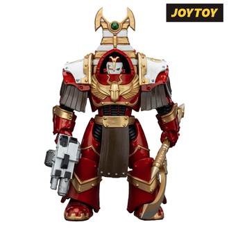 JoyToy Warhammer The Horus Heresy Action Figure - Thousand Sons, Sekhmet Terminator Cabal, Sekhmet with Combi-Melta and Achea Force Weapon (1/18 Scale) Preorder