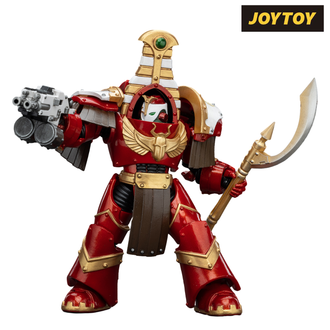 JoyToy Warhammer The Horus Heresy Action Figure - Thousand Sons, Sekhmet Terminator Cabal, Sekhmet with Combi-Bolter and Achea Force Weapon (1/18 Scale) Preorder