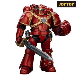 JoyToy Warhammer The Horus Heresy Action Figure - Thousand Sons, Legion MKIV Tactical Squad, Sergeant with Power Fist (1/18 Scale) Preorder