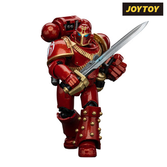 JoyToy Warhammer The Horus Heresy Action Figure - Thousand Sons, Legion MKIV Tactical Squad, Sergeant with Power Fist (1/18 Scale) Preorder