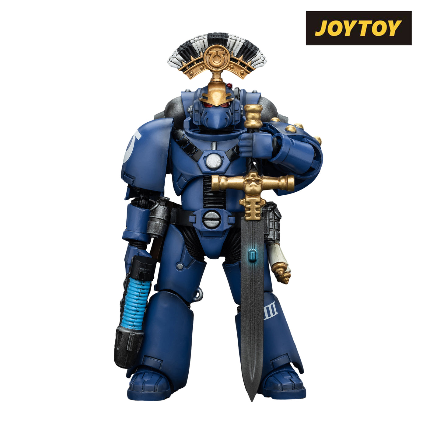 JOYTOY Warhammer Horus Heresy - Action Figure Ultramarines Remus Ventanus, 13,7 Cm, Collezionabile 1/18 Con Accessori