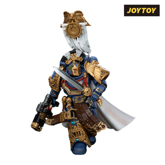 JoyToy Warhammer The Horus Heresy Action Figure - Ultramarines, Legion Praetor with Power Sword and Volkite Serpenta (1/18 Scale) Preorder