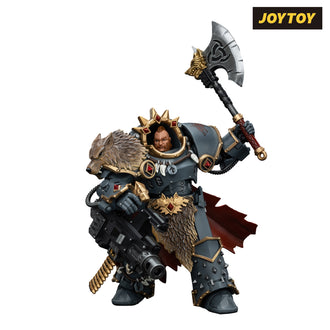 JoyToy Warhammer The Horus Heresy Action Figure - Space Wolves, Hvarl Red-Blade (1/18 Scale) Preorder