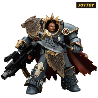 JoyToy Warhammer The Horus Heresy Action Figure - Space Wolves, Hvarl Red-Blade (1/18 Scale) Preorder