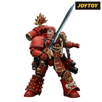 JoyToy Warhammer The Horus Heresy Action Figure - Blood Angels, Raldoron, First Captain of the Blood Angels (1/18 Scale) Preorder