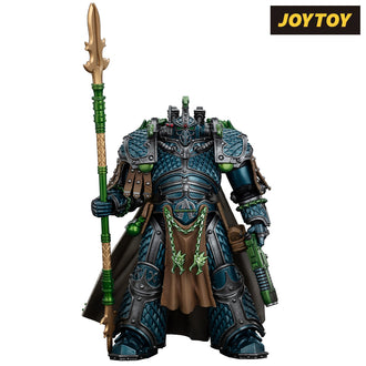 JoyToy Warhammer The Horus Heresy Action Figure - Alpha Legion, Alpharius, Primarch of the XXth Legion (1/18 Scale) & Exclusive T Shirt Preorder