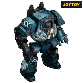 JoyToy Warhammer The Horus Heresy Action Figure - Alpha Legion, Contemptor Dreadnought with Gravis Plasma Cannon (1/18 Scale) Preorder