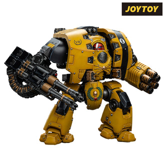 JoyToy Warhammer The Horus Heresy Action Figure - Imperial Fists, Leviathan Dreadnought with Cyclonic Melta Lance and Storm Cannon (1/18 Scale) Preorder