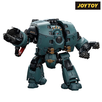 JoyToy Warhammer The Horus Heresy Action Figure - Sons of Horus, Leviathan Dreadnought with Siege Drills (1/18 Scale)