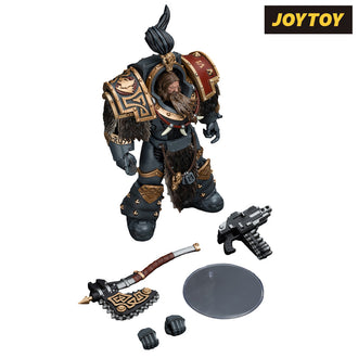 JoyToy Warhammer The Horus Heresy Action Figure - Space Wolves Varagyr Wolf Guard Squad Varagyr Terminator 2 (1/18 Scale)