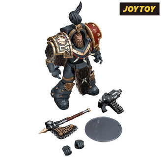 JoyToy Warhammer The Horus Heresy Action Figure - Space Wolves Varagyr Wolf Guard Squad Varagyr Terminator 4 (1/18 Scale) Preorder