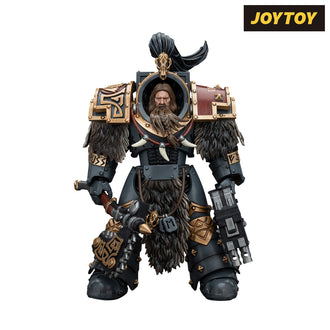 JoyToy Warhammer The Horus Heresy Action Figure - Space Wolves Varagyr Wolf Guard Squad Varagyr Terminator 2 (1/18 Scale)