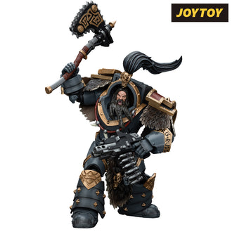 JoyToy Warhammer The Horus Heresy Action Figure - Space Wolves Varagyr Wolf Guard Squad Varagyr Terminator 1 (1/18 Scale) Preorder