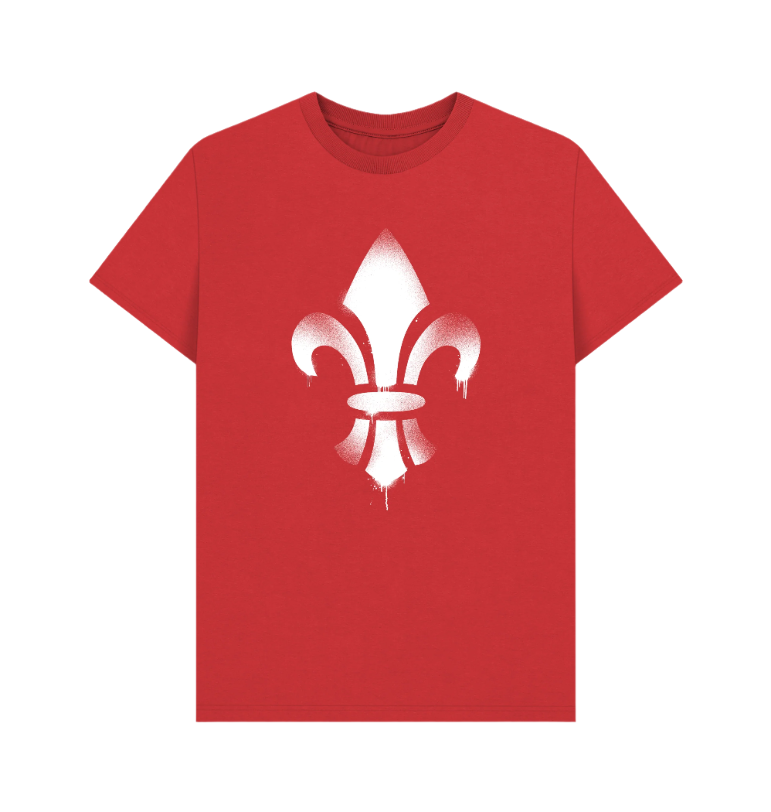 Red Adepta Sororitas Graffiti Insignia T Shirt