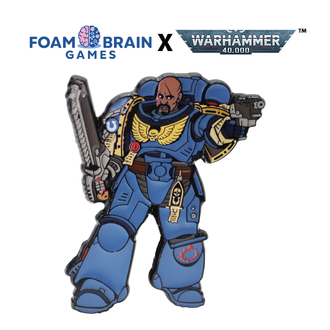 Warhammer 40,000 Mystery Loot: Ultramarines vs. Tyranids Enamel Pin