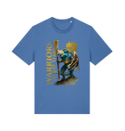 Bright Blue Printed T-shirt
