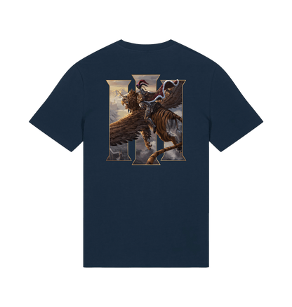 French Navy Printed T-shirt