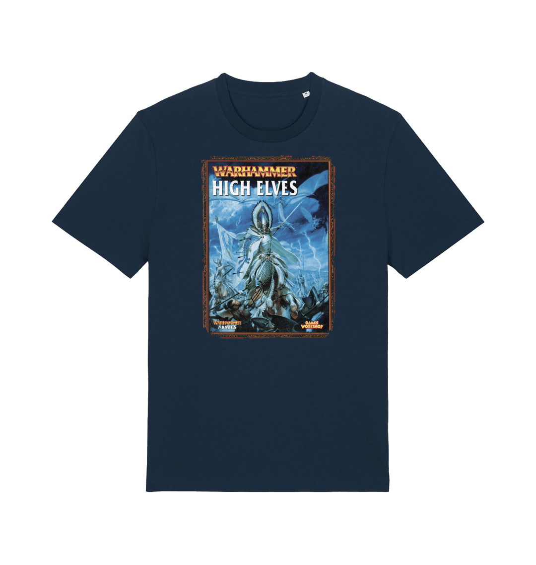 French Navy Printed T-shirt