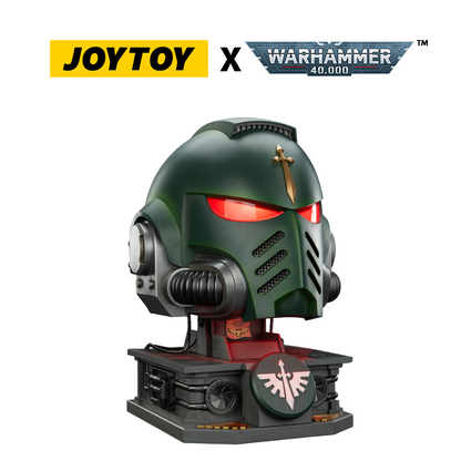 JoyToy Warhammer 40,000: Dark Angels Mk X Helmet and Display Stand (1:1 Scale)