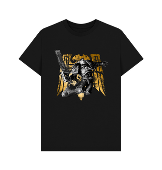 Black Warhammer 40,000: Space Marine Graphic T Shirt