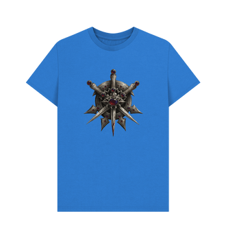 Bright Blue Necromunda Escher T Shirt