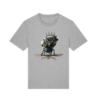 Heather Grey Printed T-shirt