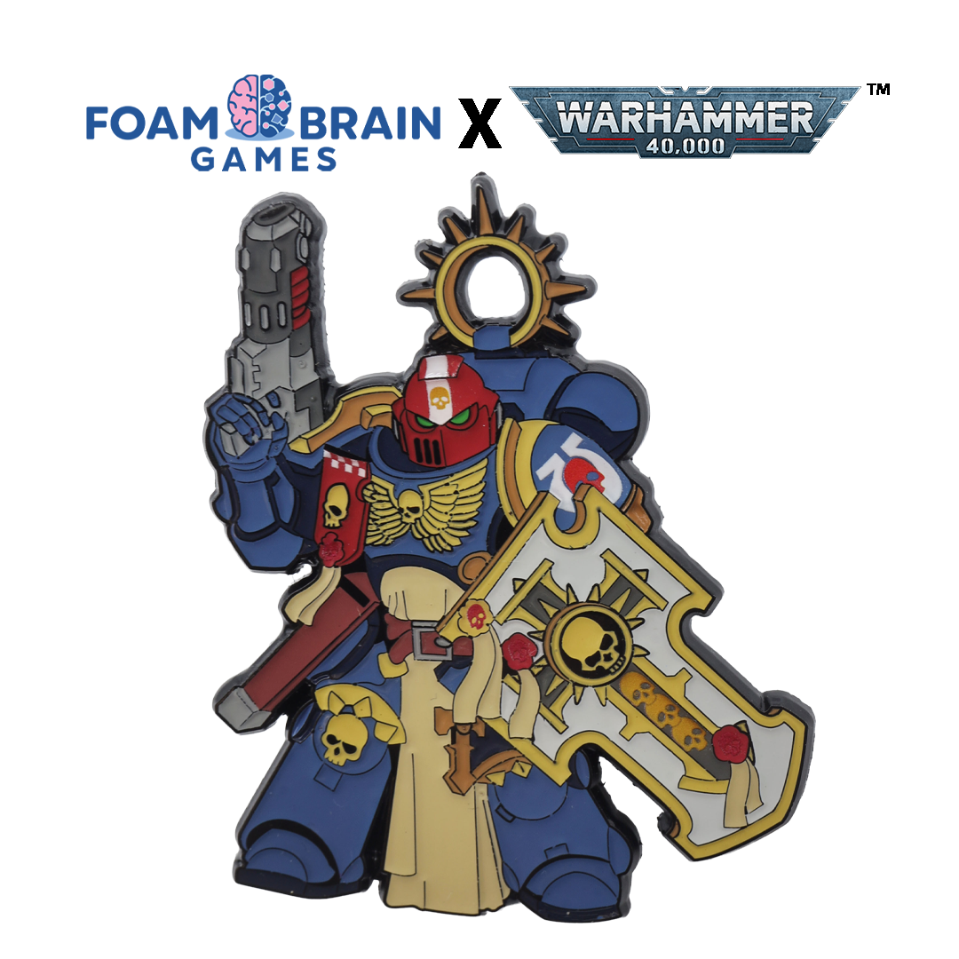 Warhammer 40,000 Mystery Loot: Ultramarines vs. Tyranids Enamel Pin