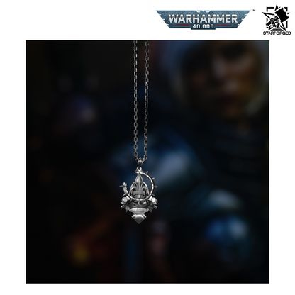 Starforged Warhammer 40,000 Adepta Sororitas Artificer Reliquia Pendant Sterling Silver Necklace Preorder