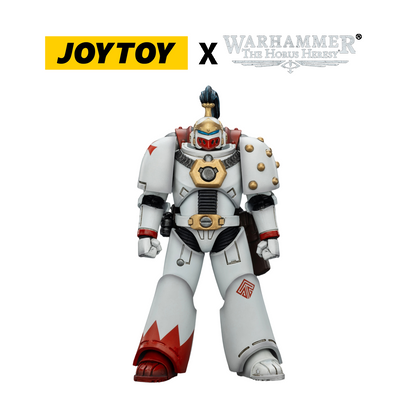 JoyToy Warhammer The Horus Heresy Action Figure - White Scars, MKVI Tactical Legionary (1/18 Scale) Preorder
