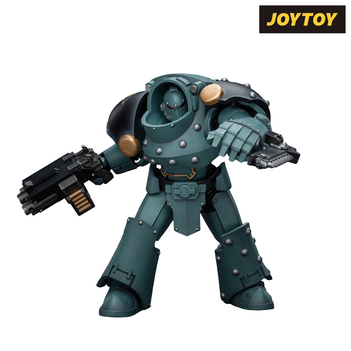 JoyToy Warhammer The Horus Heresy Action Figure - Sons of Horus Tartaros Terminator Squad Terminator with Combi-Bolter and Chainfist (1/18 Scale) Preorder