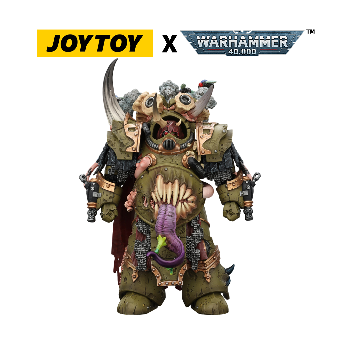 JoyToy Warhammer 40,000 Action Figure - Death Guard, Deathshroud Terminator Champion (1/18 Scale) Preorder
