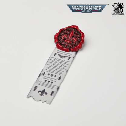 Starforged Warhammer 40,000 Adepta Sororitas Purity Seal Brooch