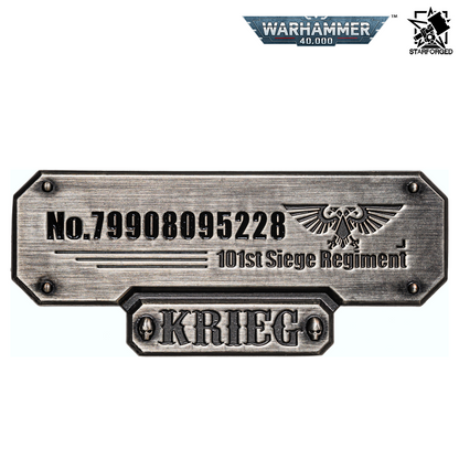 Starforged Warhammer 40,000 Astra Militarum Death Korps of Krieg Siege Regiment Backpack