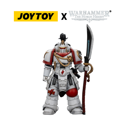 JoyToy Warhammer The Horus Heresy Action Figure - White Scars, Legion Praetor (1/18 Scale) Preorder